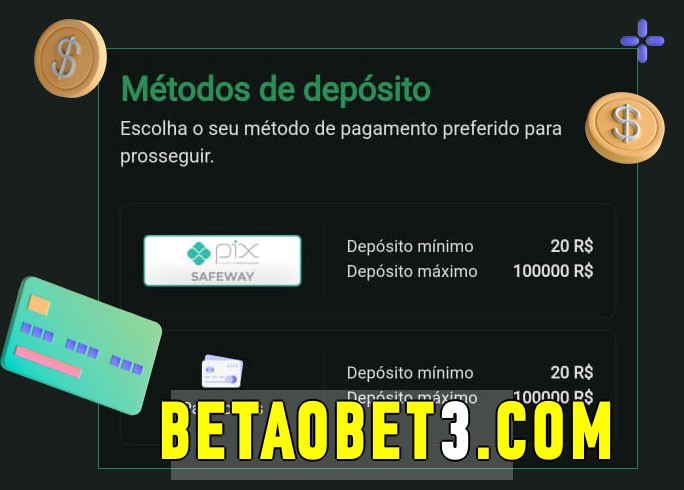 O cassino betaobet bet oferece uma grande variedade de métodos de pagamento